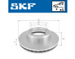 Brzdový kotouč SKF VKBD 80749 V1