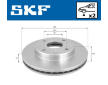 Brzdový kotouč SKF VKBD 80898 V2