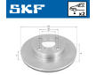 Brzdový kotouč SKF VKBD 80907 V2