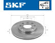 Brzdový kotouč SKF VKBD 80929 S2