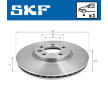 Brzdový kotouč SKF VKBD 81084 V1