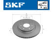 Brzdový kotúč SKF VKBD 81313 V1