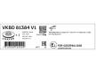 Brzdový kotúč SKF VKBD 81384 V1