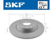 Brzdový kotouč SKF VKBD 90014 S2