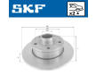 Brzdový kotouč SKF VKBD 90126 S2