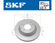 Brzdový kotouč SKF VKBD 90136 V1