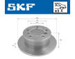 Brzdový kotouč SKF VKBD 90198 S1