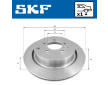 Brzdový kotouč SKF VKBD 90233 V1