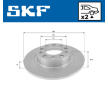 Brzdový kotouč SKF VKBD 90359 S2