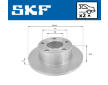 Brzdový kotouč SKF VKBD 90379 S2