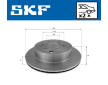 Brzdový kotouč SKF VKBD 90426 V2