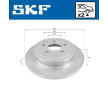 Brzdový kotouč SKF VKBD 90653 S2