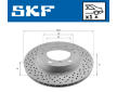 Brzdový kotouč SKF VKBD 90888 V1