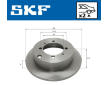 Brzdový kotouč SKF VKBD 91048 S2