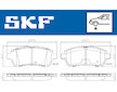 Sada brzdových destiček, kotoučová brzda SKF VKBP 80031