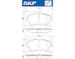 Sada brzdových destiček, kotoučová brzda SKF VKBP 80081