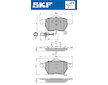 Sada brzdových destiček, kotoučová brzda SKF VKBP 80113 E