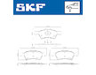 Sada brzdových destiček, kotoučová brzda SKF VKBP 81079 A