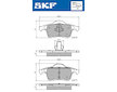 Sada brzdových destiček, kotoučová brzda SKF VKBP 90261