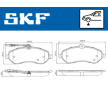 Sada brzdových destiček, kotoučová brzda SKF VKBP 80048 E