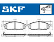 Sada brzdových destiček, kotoučová brzda SKF VKBP 80166 A