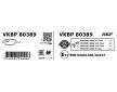 Sada brzdových destiček, kotoučová brzda SKF VKBP 80389
