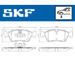 Sada brzdových destiček, kotoučová brzda SKF VKBP 80399