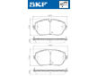 Sada brzdových destiček, kotoučová brzda SKF VKBP 80520