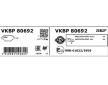 Sada brzdových platničiek kotúčovej brzdy SKF VKBP 80692