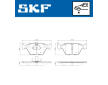 Sada brzdových destiček, kotoučová brzda SKF VKBP 80926