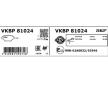 Sada brzdových platničiek kotúčovej brzdy SKF VKBP 81024