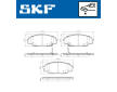 Sada brzdových destiček, kotoučová brzda SKF VKBP 81143 A