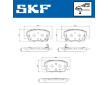 Sada brzdových destiček, kotoučová brzda SKF VKBP 81325 A