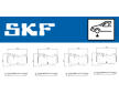Sada brzdových destiček, kotoučová brzda SKF VKBP 81344