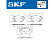 Sada brzdových destiček, kotoučová brzda SKF VKBP 81370 A