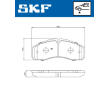Sada brzdových destiček, kotoučová brzda SKF VKBP 81380