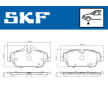 Sada brzdových destiček, kotoučová brzda SKF VKBP 81394