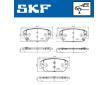 Sada brzdových destiček, kotoučová brzda SKF VKBP 81430 A