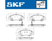 Sada brzdových destiček, kotoučová brzda SKF VKBP 81436 A