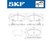 Sada brzdových destiček, kotoučová brzda SKF VKBP 81450 A