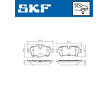 Sada brzdových destiček, kotoučová brzda SKF VKBP 90068