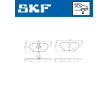 Sada brzdových destiček, kotoučová brzda SKF VKBP 90218