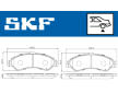 Sada brzdových destiček, kotoučová brzda SKF VKBP 90221