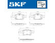 Sada brzdových destiček, kotoučová brzda SKF VKBP 90851 A