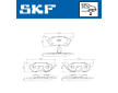Sada brzdových destiček, kotoučová brzda SKF VKBP 90945