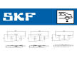 Sada brzdových destiček, kotoučová brzda SKF VKBP 91349 A