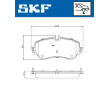 Sada brzdových destiček, kotoučová brzda SKF VKBP 91373