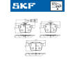 Sada brzdových destiček, kotoučová brzda SKF VKBP 91419 E