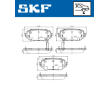 Sada brzdových destiček, kotoučová brzda SKF VKBP 91431 A