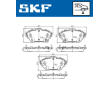 Sada brzdových destiček, kotoučová brzda SKF VKBP 91439 A